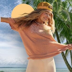 Restock - NWT Aerie BF Sienna On The Pacific Top Sz L